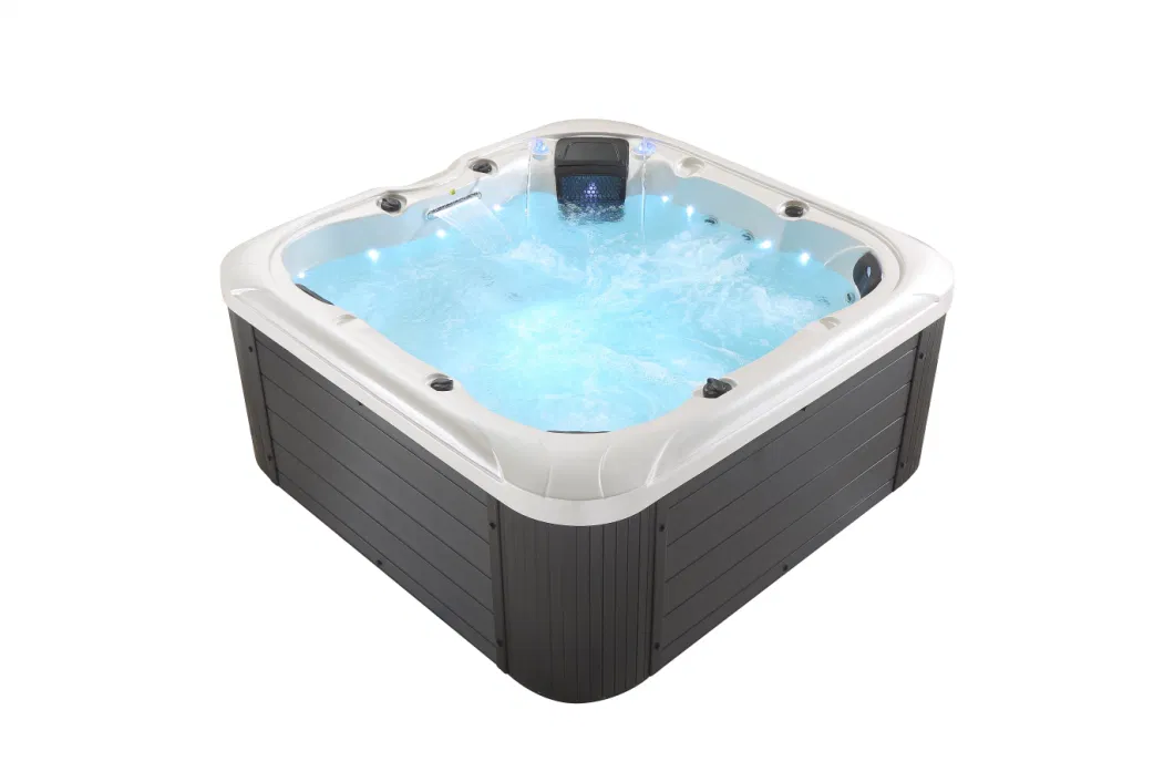 Freestanding Installation Type and Acrylic Material Whirlpool SPA Bathtub