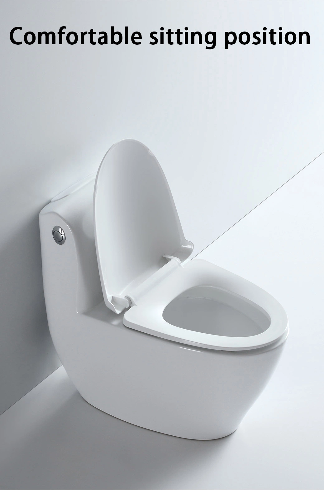 Toilet Household Mute Siphon Type Small Apartment Flush Toilet